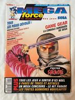 Magazine Mega Force numéro 1 (rare) avec poster encore agraf, Livres, Journaux & Revues, Autres types, Enlèvement, Utilisé