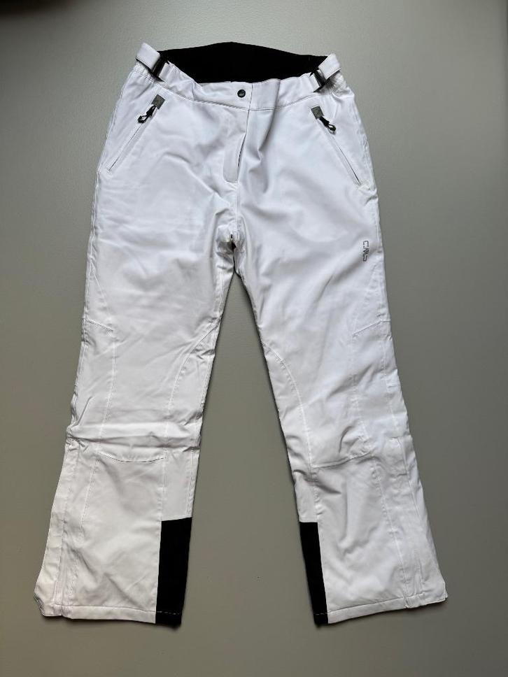 witte skibroek CMP, maat XL (44), zo goed als nieuw, Kleding | Dames, Wintersportkleding, Zo goed als nieuw, Maat 46/48 (XL) of groter