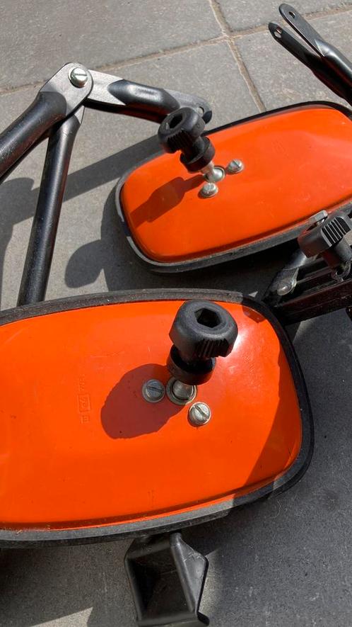 Spiegel verbreder Retro vintage oranje spiegels, Motoren, Onderdelen | Oldtimers, Ophalen