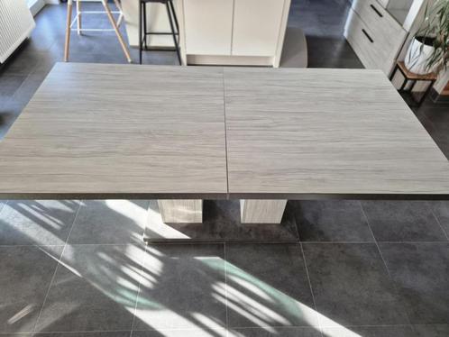 eetplaats met 8 stoelen en tv-meubel, Huis en Inrichting, Complete eetkamers, Zo goed als nieuw, 6 tot 8 stoelen, Ophalen