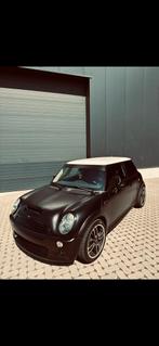 MINI R53 supercharger, Auto's, Mini, Voorwielaandrijving, Zwart, Zwart, Leder