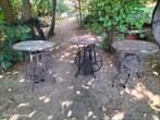 4 tuintafels, Ophalen, Zo goed als nieuw