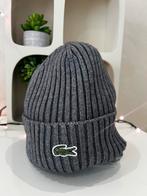 Lacoste bonnet gris, Enlèvement ou Envoi, Comme neuf, Bonnet