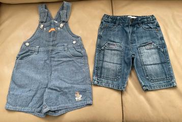 Salopettes, shorts et t-shirts…. Taille 2 ans beschikbaar voor biedingen