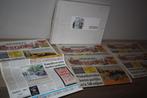 box met 4 kranten + poster  , GVA 1999  ,als nieuw, Verzamelen, Stripfiguren, Ophalen of Verzenden, Overige figuren, Zo goed als nieuw
