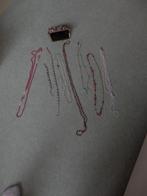 dameskettingen + pochette, Enlèvement, Autres couleurs, Autres matériaux