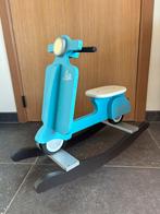 Houten Vespa schommelpaard, Kinderen en Baby's, Speelgoed | Houten speelgoed, Ophalen, Zo goed als nieuw, Rij- of Hobbelspeelgoed