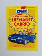 Tome Janry Lambil Cauvin Robbedoes - Flyer Zwan 1996, Verzamelen, Ophalen of Verzenden, Guust of Robbedoes, Zo goed als nieuw