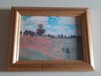 Schilderijtje Klaprozen Claude Monet replica, Enlèvement ou Envoi