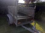 Dubbelas aanhangwagen 1500 kg, Auto diversen, Aanhangers en Bagagewagens, Ophalen, Gebruikt