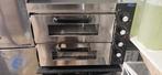 Dubbele pizza oven, Elektronische apparatuur, Ovens, Oven, Zo goed als nieuw, Ophalen, 45 tot 60 cm