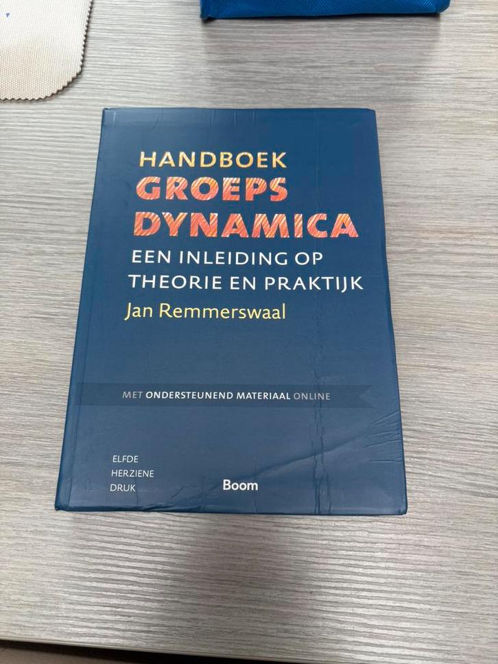 Jan Remmerswaal - Handboek groepsdynamica, Boeken, Wetenschap, Zo goed als nieuw, Ophalen of Verzenden