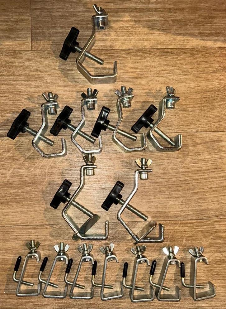 JB systems ASD trusshaak ophangbeugels (14x), Muziek en Instrumenten, Licht en Laser, Nieuw, Overige typen, Ophalen of Verzenden