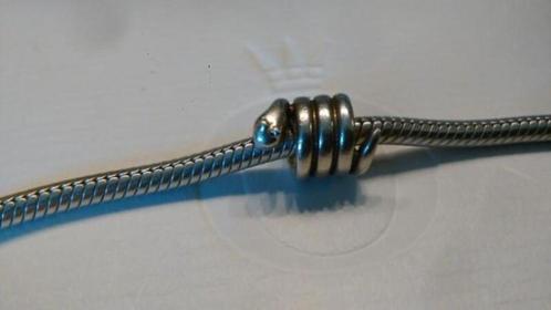 Pandora bedel slang, Handtassen en Accessoires, Bedels, Pandora, Zilver, 1 bedel, Ophalen of Verzenden