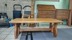 Table de salon rectangulaire en bois., Comme neuf, 100 à 150 cm, Chêne, Rectangulaire