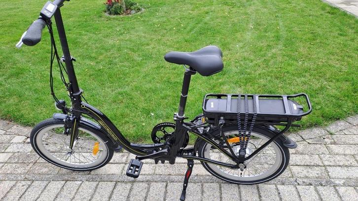elektrische vouwfiets  Oxford zwart, Fietsen en Brommers, Fietsen | Vouwfietsen, Zo goed als nieuw, Dames, Overige merken, 20 inch of meer
