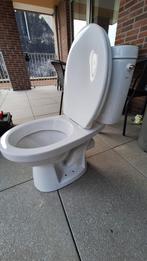 V&B Saval 2.0 Duoblok Toilet - Compleet en Nette Staat, Doe-het-zelf en Bouw, Sanitair, Ophalen, Zo goed als nieuw, Chroom, Toilet