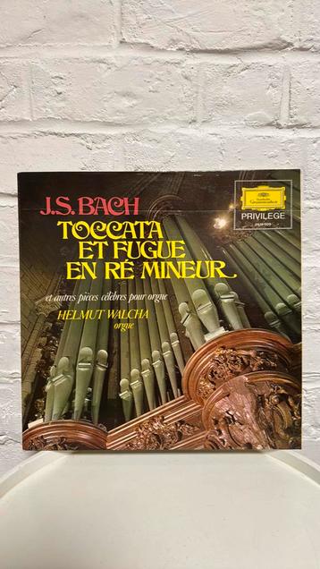 J.S. BACH toccata ‘t fughe en ré mineur LP beschikbaar voor biedingen