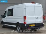 Ford Transit 130pk L3H2 Dubbel Cabine 7pers. Airco Trekhaak, Auto's, Te koop, Airconditioning, Gebruikt, Ford