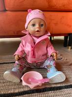 Baby Born soft touch + kledingset + draagzak, Kinderen en Baby's, Speelgoed | Poppen, Gebruikt, Ophalen of Verzenden, Babypop