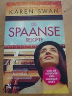 Mooie roman "De Spaanse belofte" Internationale bestseller!, België, Karen Swan, Ophalen of Verzenden, Zo goed als nieuw