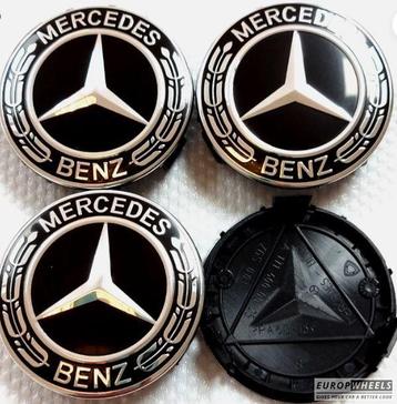 Mercedes Logo Naafdop (set) 75 mm naafkap A1714000025 beschikbaar voor biedingen