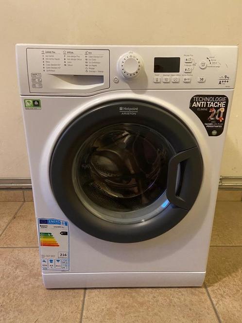 Machine à laver hotpoint ariston 9kg, Electroménager, Lave-linge, Enlèvement ou Envoi