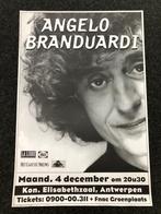 Poster Angelo Branduardi in Antwerpen, Ophalen of Verzenden, Zo goed als nieuw