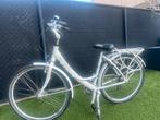 Witte damesfiets Oxford, Gebruikt, Versnellingen, 50 tot 53 cm, Ophalen