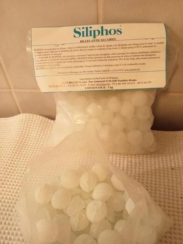 SILIPHOS antikalkstenen ballen ca. 3 kg beschikbaar voor biedingen