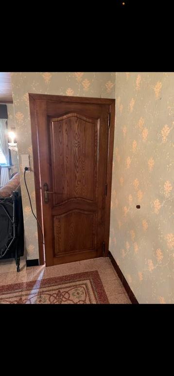 Oude eiken binnendeuren, Doe-het-zelf en Bouw, Deuren en Vliegenramen, Ophalen, Gebruikt, Binnendeur