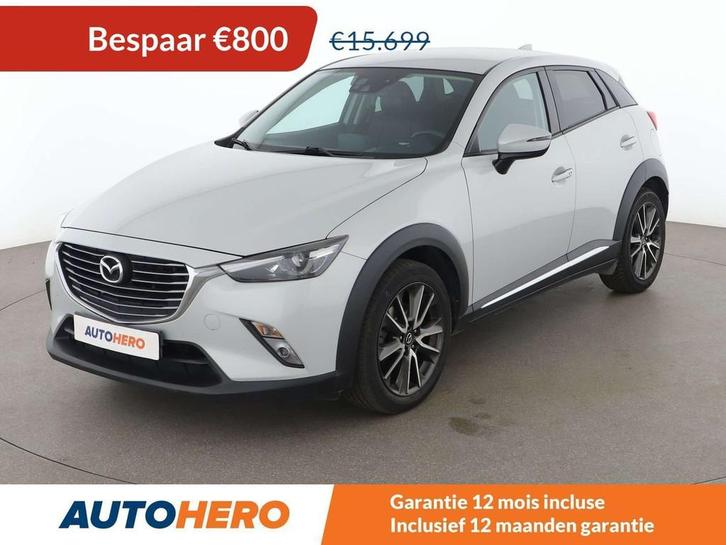 Mazda CX-3 2.0 Exclusive-Line (bj 2016, automaat), Auto's, Mazda, Te koop, CX-3, ABS, Achteruitrijcamera, Airbags, Airconditioning