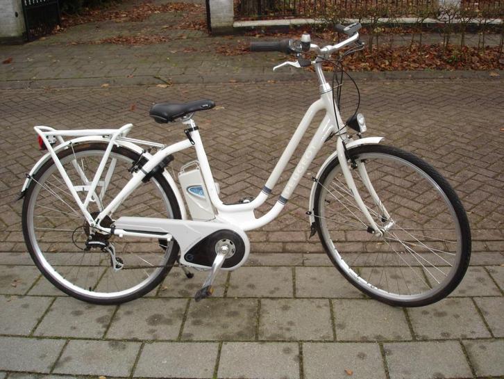 Peugeot Elektrische fiets middenmoter voor de handige Harry, Fietsen en Brommers, Elektrische fietsen, Gebruikt, 47 tot 51 cm
