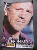 Gérard Lenorman - affiche 120x80 cm - 2008, Verzamelen, Gebruikt, Ophalen of Verzenden, Rechthoekig Staand, Muziek