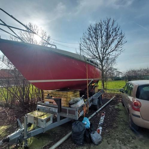 Auto aanhangwagen + boot, Auto diversen, Aanhangers en Bagagewagens, Zo goed als nieuw, Ophalen
