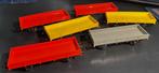 3232. 6 H0 Primex-flatcars (Märklin)., Ophalen of Verzenden, Gebruikt, Wagon, Märklin