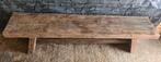 Uniek bankje / sidetable in oud-look, Ophalen, Nieuw, Grenenhout, Old Look