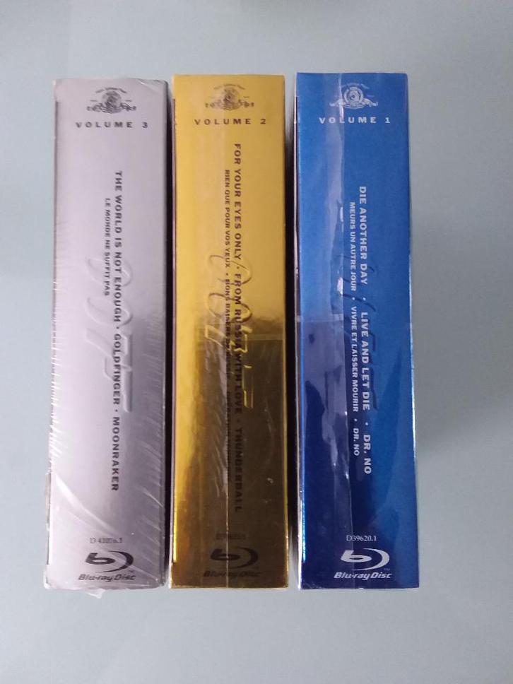 James Bond Collectie, CD & DVD, Blu-ray, Neuf, dans son emballage, Action, Coffret, Enlèvement ou Envoi