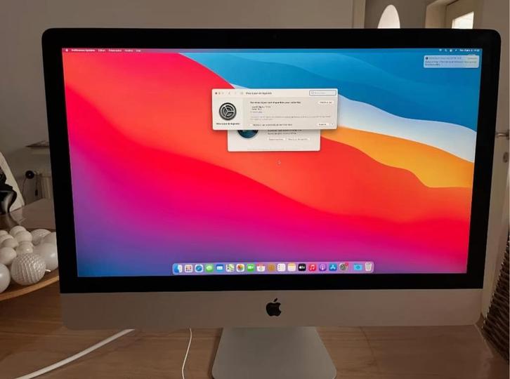 iMac 27 pouces Retina 5K, Informatique & Logiciels, Apple Desktops, Comme neuf, iMac, HDD et SSD, 3 à 4 Ghz, Enlèvement ou Envoi