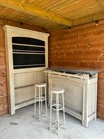 Bar met 2 krukken, Jardin & Terrasse, Ensembles de jardin, Enlèvement, Utilisé