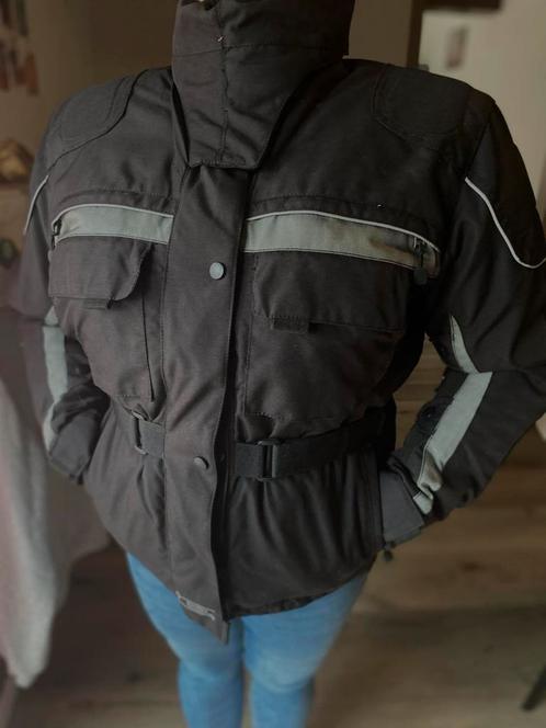 Veste moto avec protections , épaules et dos ..., Motoren, Kleding | Motorkleding, Ophalen