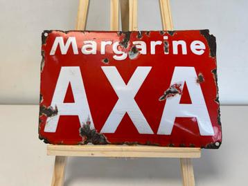 AXA Margarine emaille bordje  beschikbaar voor biedingen