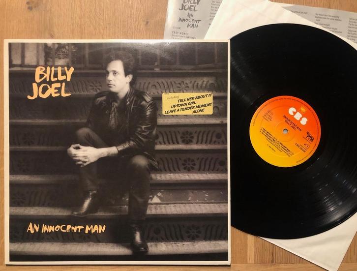 BILLY JOEL - An innocent man ( LP ), CD & DVD, Vinyles | Rock, Comme neuf, Chanteur-compositeur, 12 pouces, Enlèvement ou Envoi