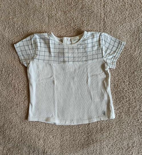 Kinderen - T-shirt - Wit - 74 - Carrément Beau - €1,50, Kinderen en Baby's, Babykleding | Maat 74, Gebruikt, Jongetje of Meisje