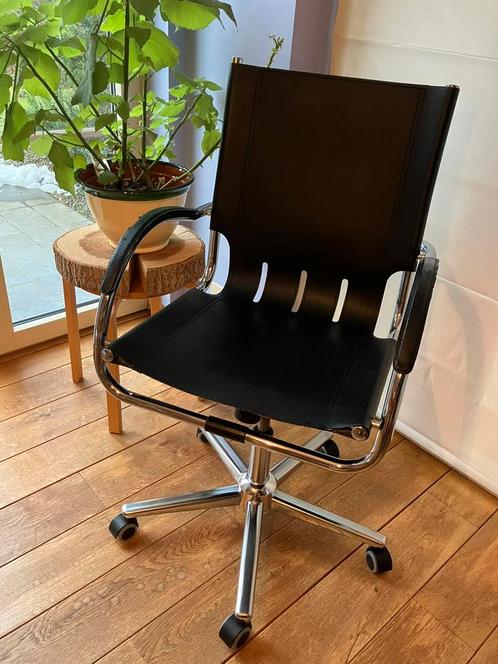 Design bureaustoel in Bauhaus stijl, Huis en Inrichting, Bureaustoelen, Bureaustoel, Wit, Ophalen