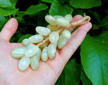 Grappe de raisin vintage en pierre naturelle, Enlèvement ou Envoi, Comme neuf