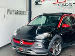 Opel ADAM 1.4 Turbo * S * CABRIO * RECARO * GAR 12 MOIS *, Autos, Opel, Cuir, Noir, Achat, 4 cylindres