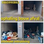 Inboedel ontruiming Ophaling bouw mix afval, Immo