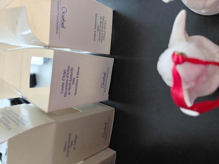 Angel bellen  for christmas tree ornament goebel., Diversen, Kerst, Zo goed als nieuw, Ophalen of Verzenden