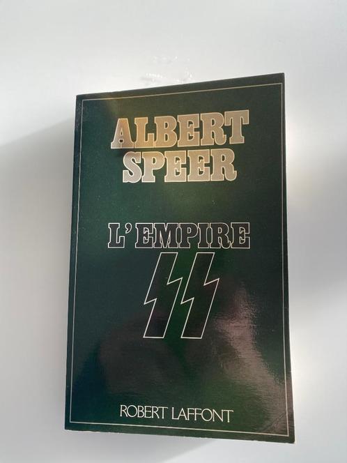 Albert Speer "L'Empire SS" 1982, Livres, Guerre & Militaire, Comme neuf, Général, Deuxième Guerre mondiale, Enlèvement ou Envoi